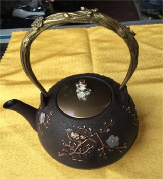 铸铁茶壶（喜上眉梢）精品工艺 茶艺必选